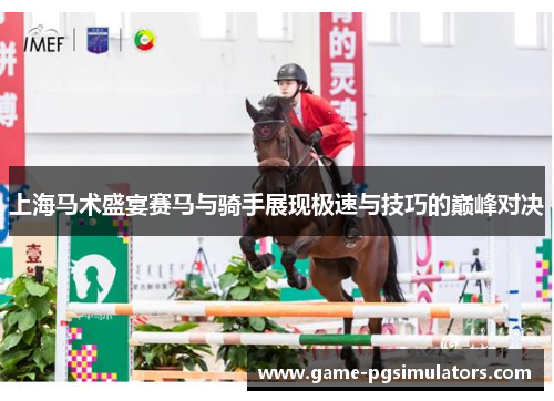 上海马术盛宴赛马与骑手展现极速与技巧的巅峰对决